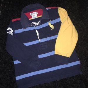Boys Ralph Lauren polo long sleeve shirt 24 months